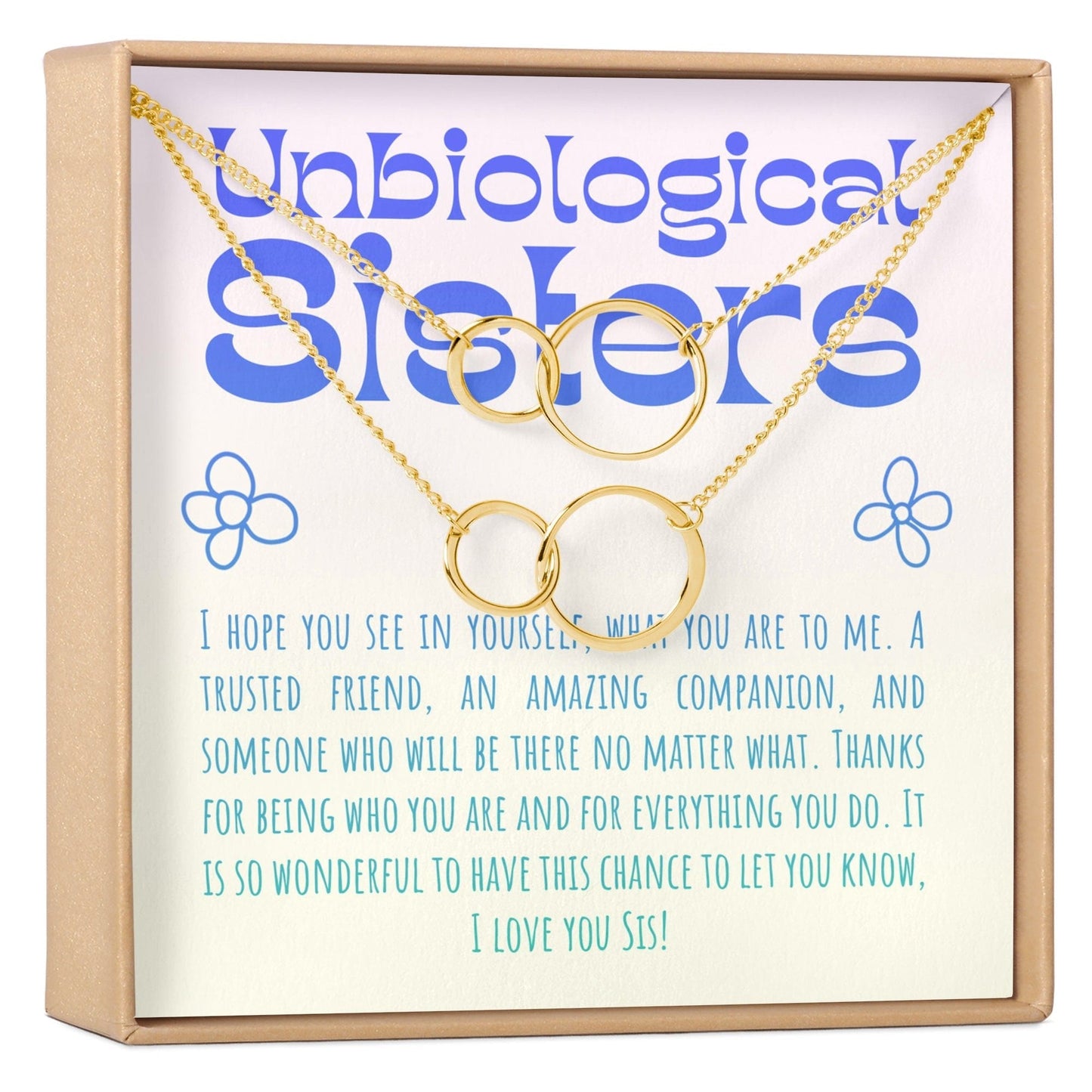 Unbiological Sisters Necklace, Multiple Styles