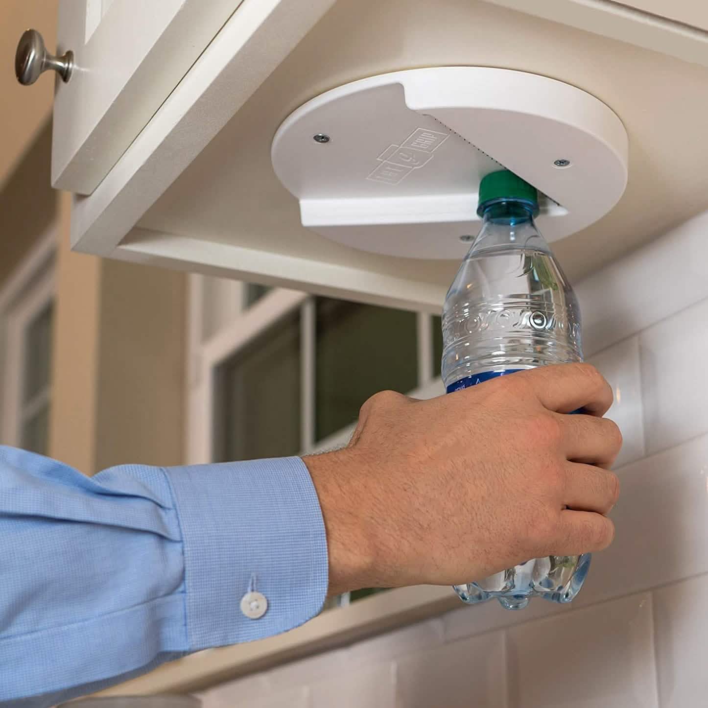 Under Cabinet Jar Opener Multi Function Grip