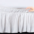 Undercliff Easy Wrap Elastic Ruffled 16 Bed Skirt