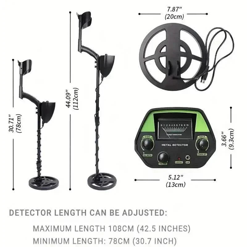 Underground Metal Detector GTX 5030 Detecting Copper and Iron