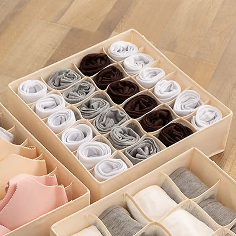 Boîte de rangement pour soutiens-gorge, chaussettes et sous-vêtements