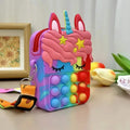 Sac bandoulière Licorne avec boutons pop fidget