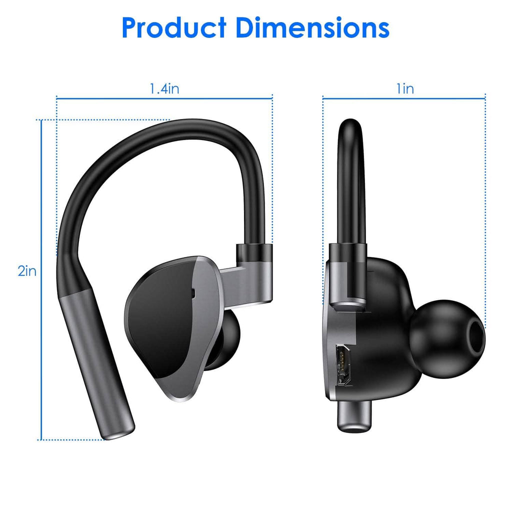 Unilateral Wireless Earpiece