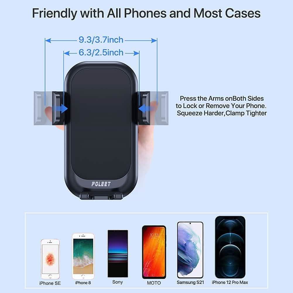 Support de téléphone de voiture universel 3 en 1