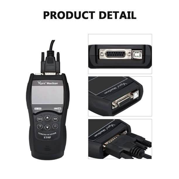 Universal Car Fault Reader Code Scanner Diagnostic Tool OBD 2 SCAN Reset Tool