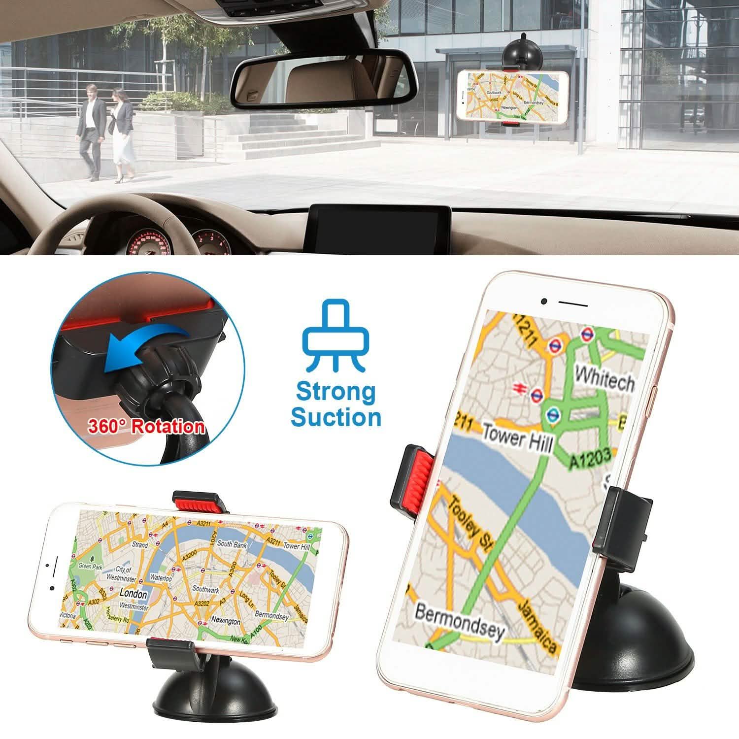 Universal Car Windshield Mount Holder