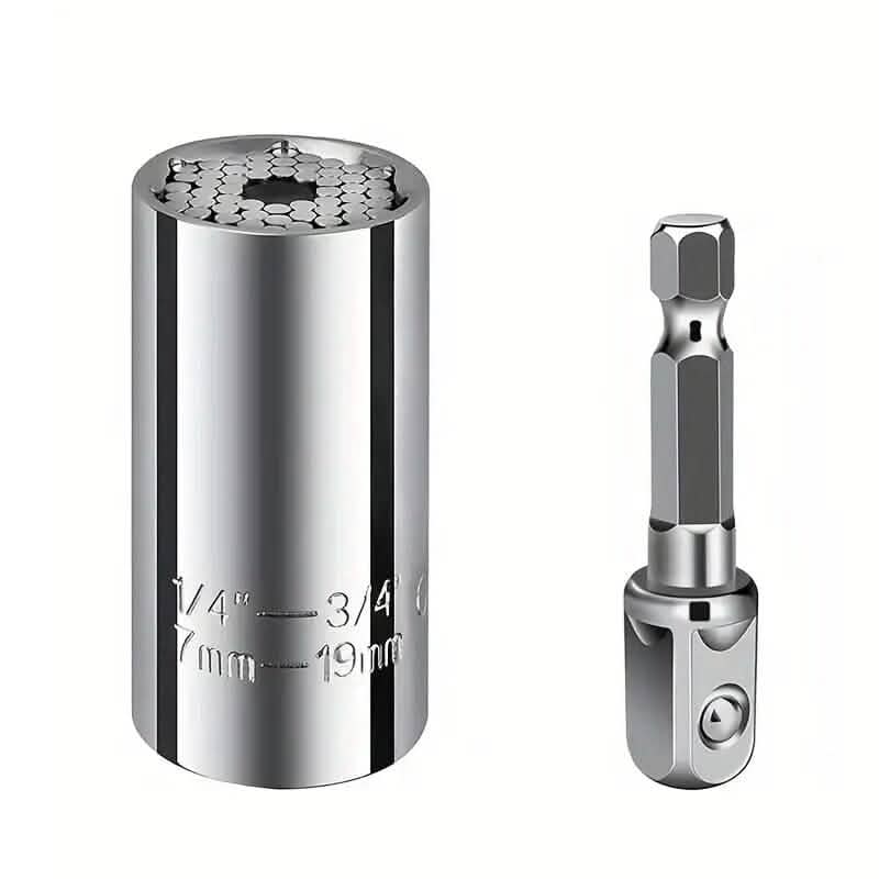 万能トルクレンチ 7-19mm 六角形 多機能ユニバーサルソケット
