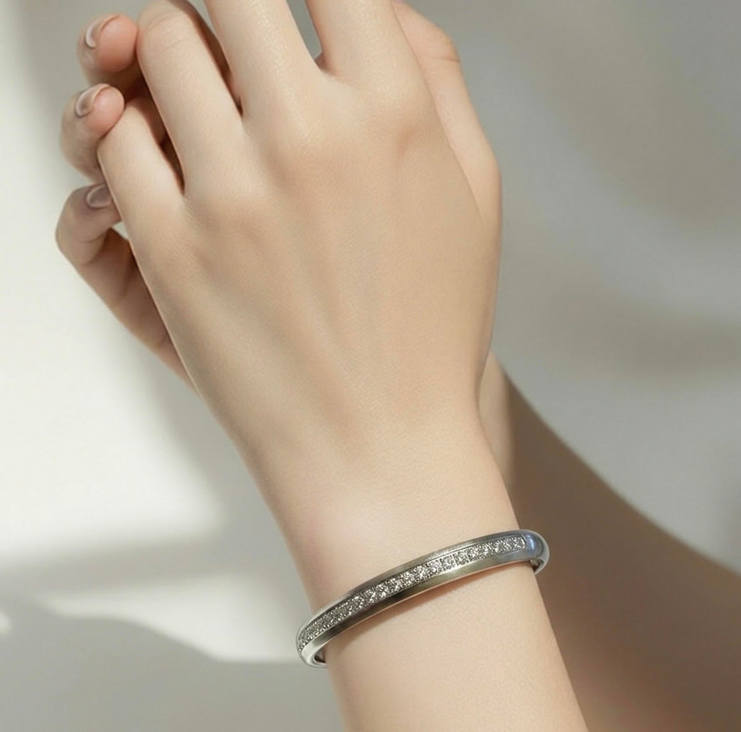 BG630W B.Tiff Eternity 30 Adjustable Bangle Cuff
