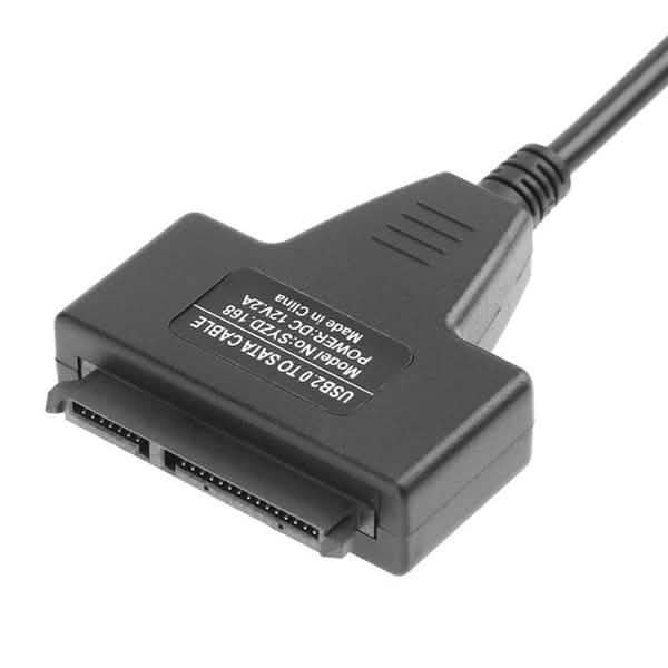 USB 2.0 to SATA変換アダプターケーブル 2.5/3.5インチSATA HDD対応
