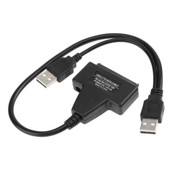 USB 2.0 to SATA変換アダプターケーブル 2.5/3.5インチSATA HDD対応