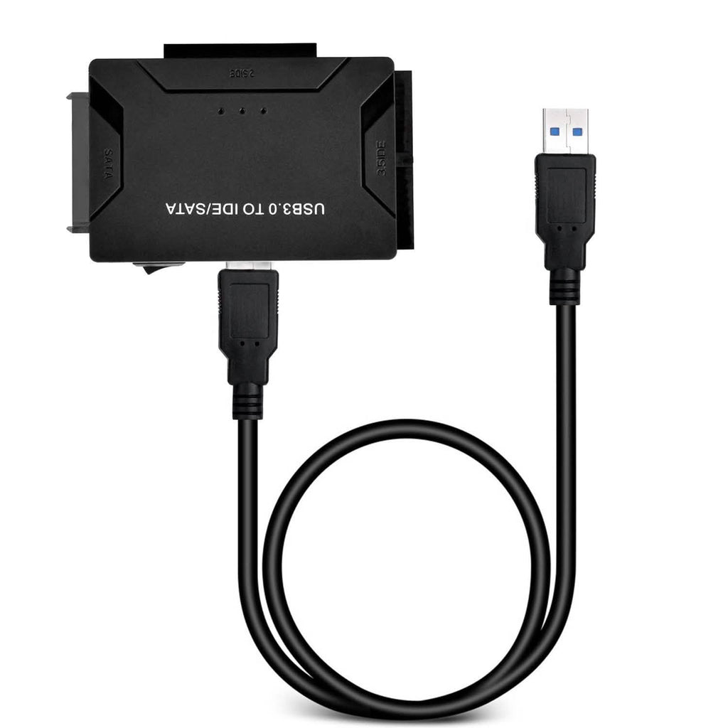 USB 3.0 to 2.5'' 3.5" IDE SATA Converter Adapter External Hard Drive Cable Kits