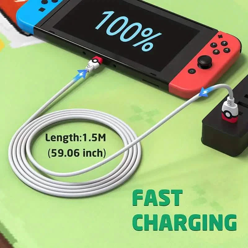 Nintendo Switch用USB C充電ケーブル