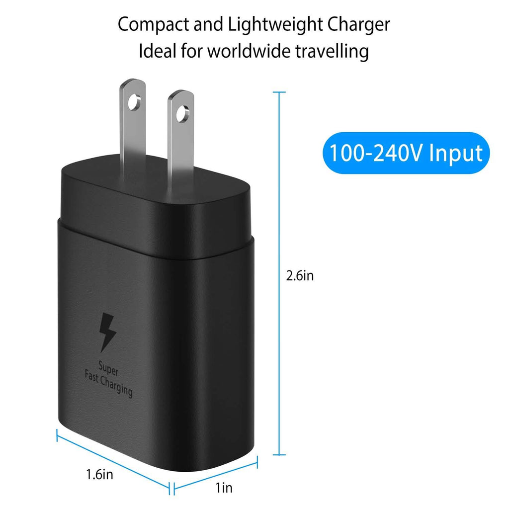 USB Cウォールチャージャー 25W PD3.0