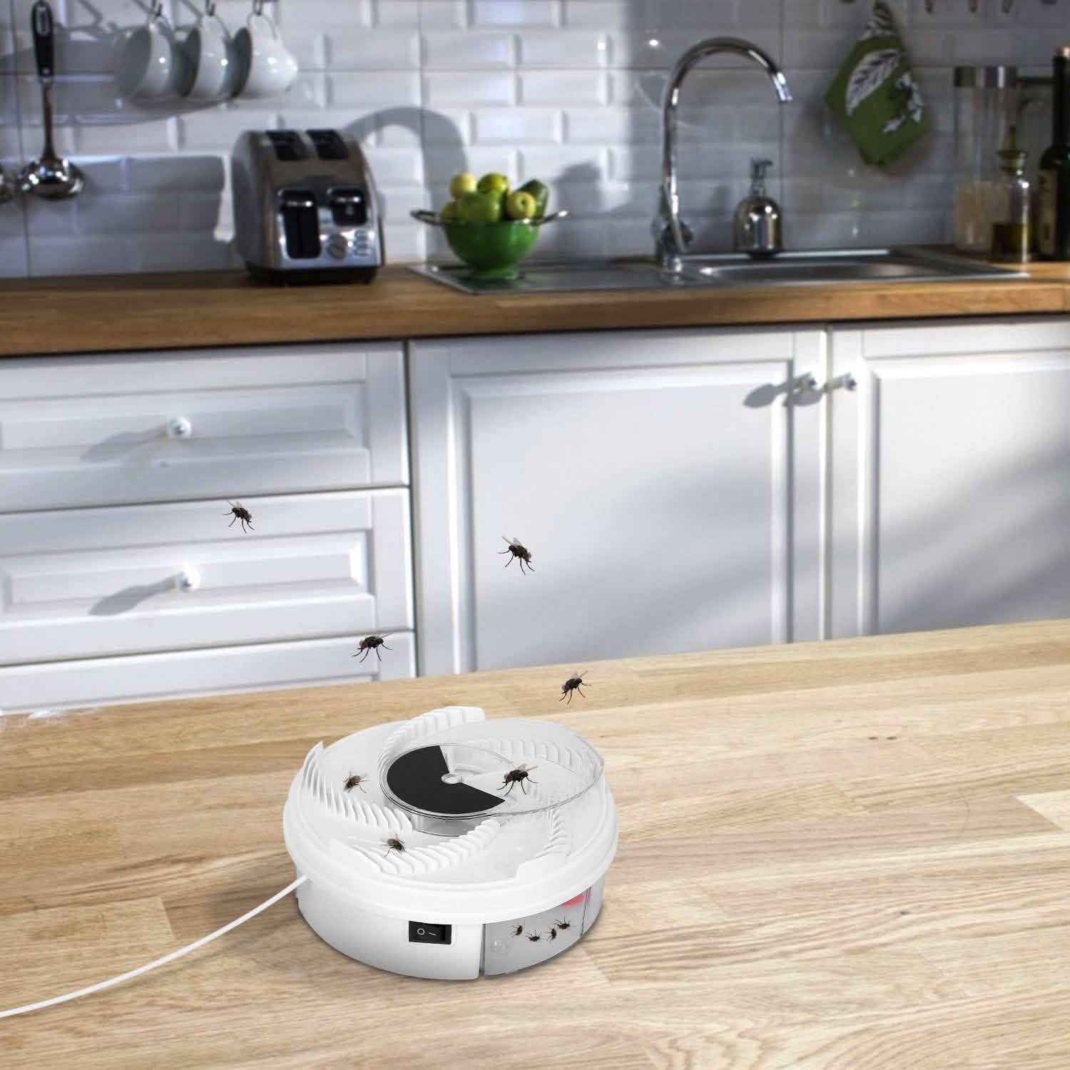USB powered Electric Fly Trap Automatic Flycatcher