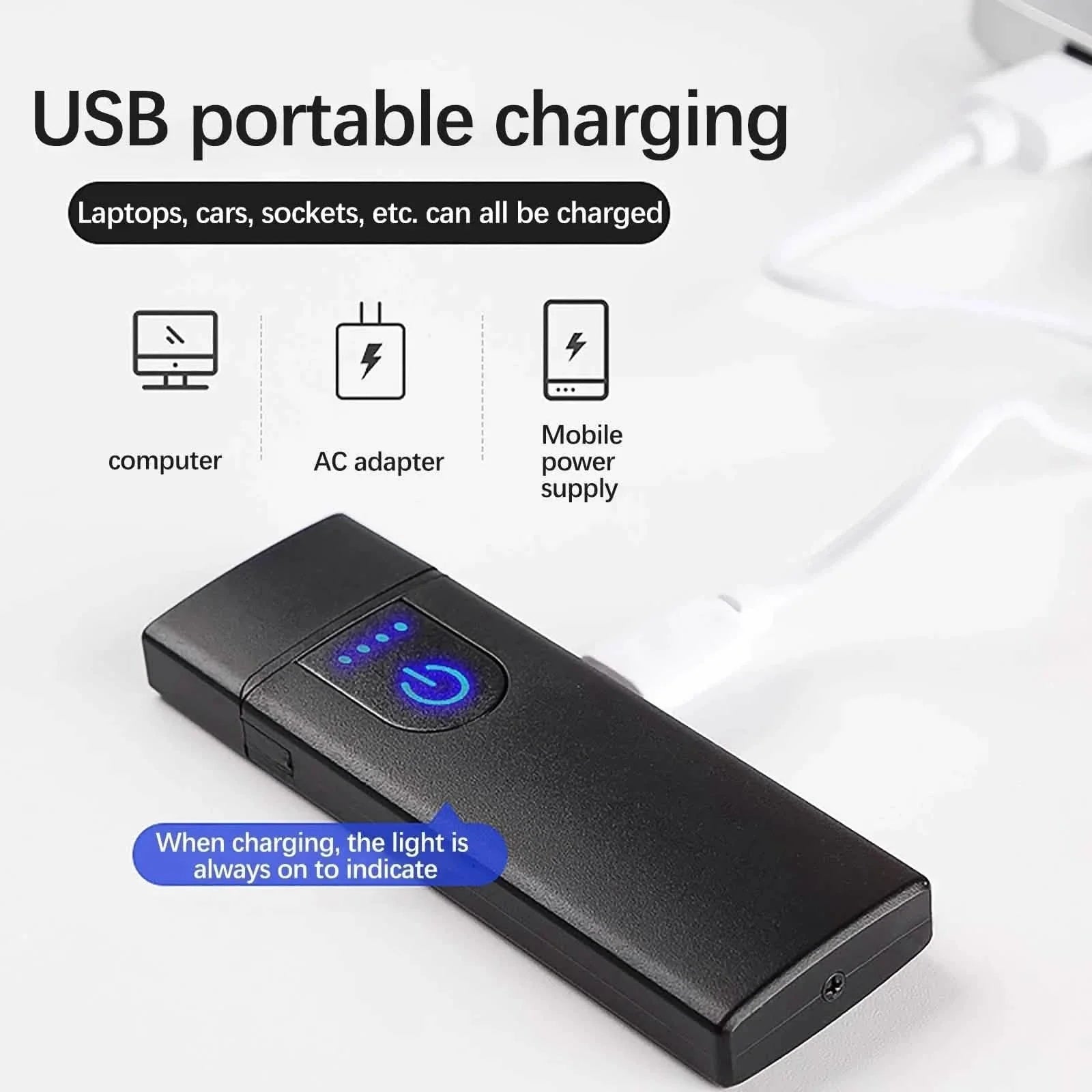 USB充電式ポータブルタッチ感知タングステンライター
