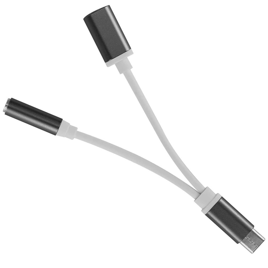 USBタイプCから3.5mmオーディオ充電アダプター