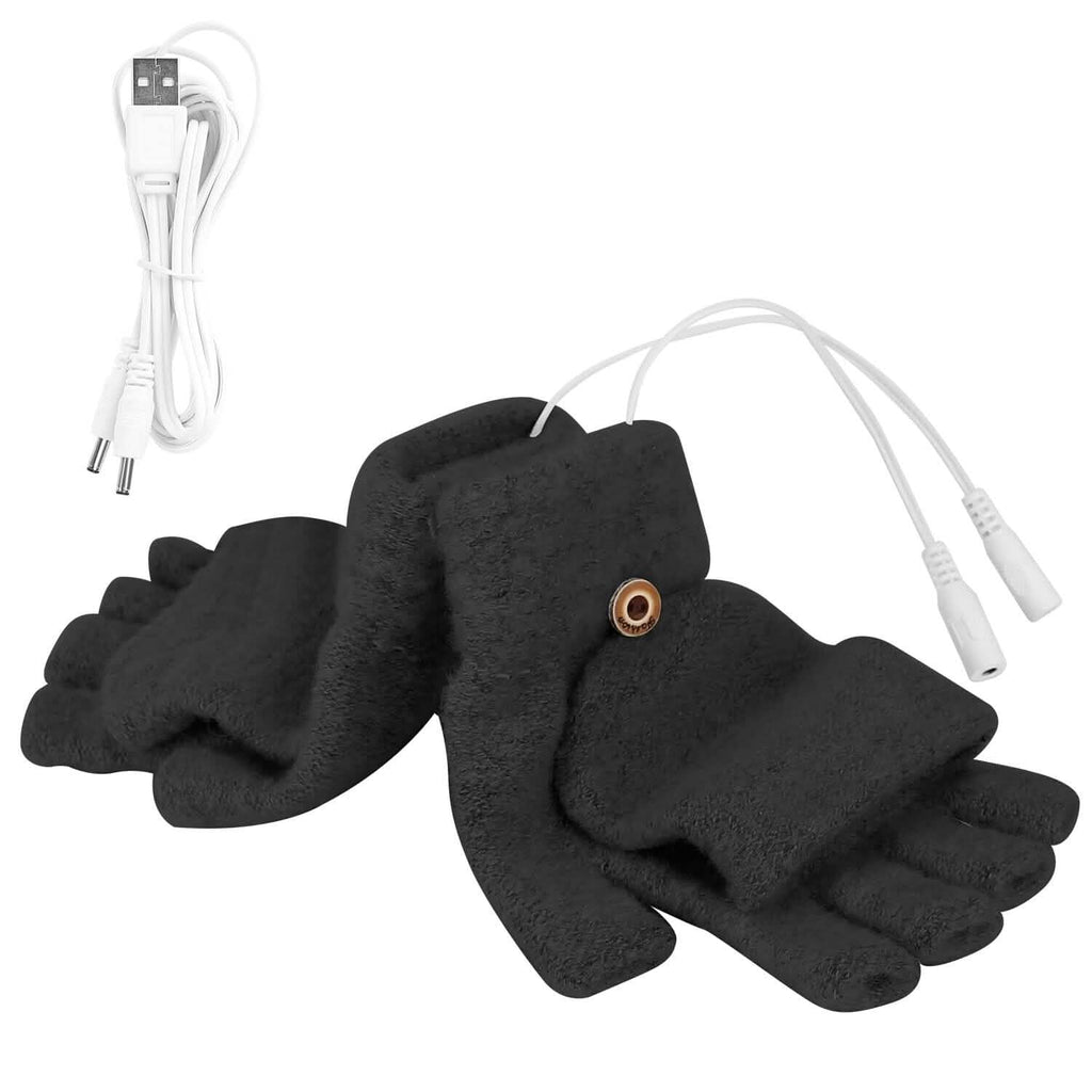 Mitaines chauffantes USB en laine