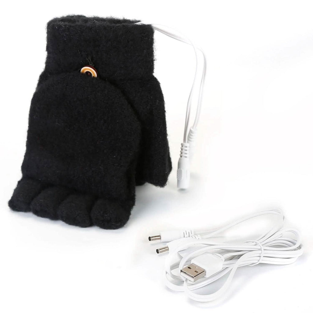 Mitaines chauffantes USB en laine