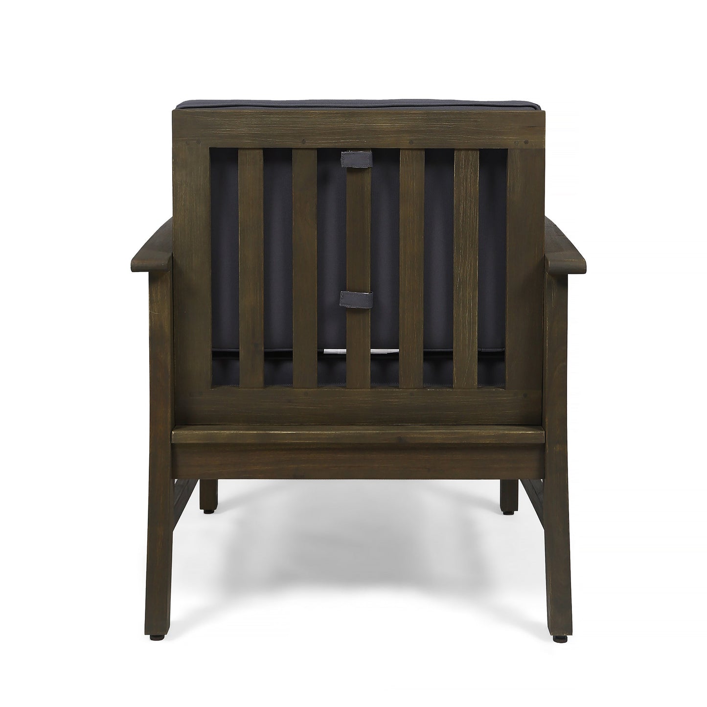 Perla Club Chairs Set of 2, Dark