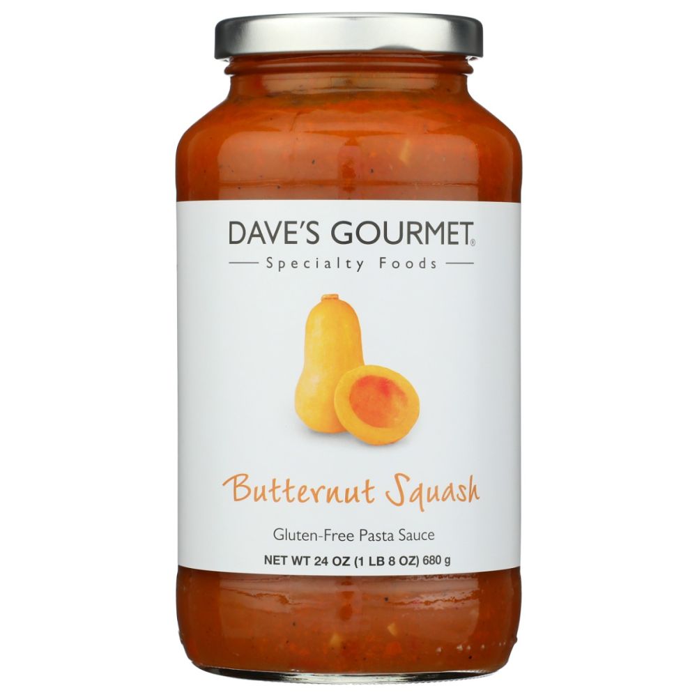 DAVES GOURMET: Butternut Squash Pasta Sauce, 24 oz
