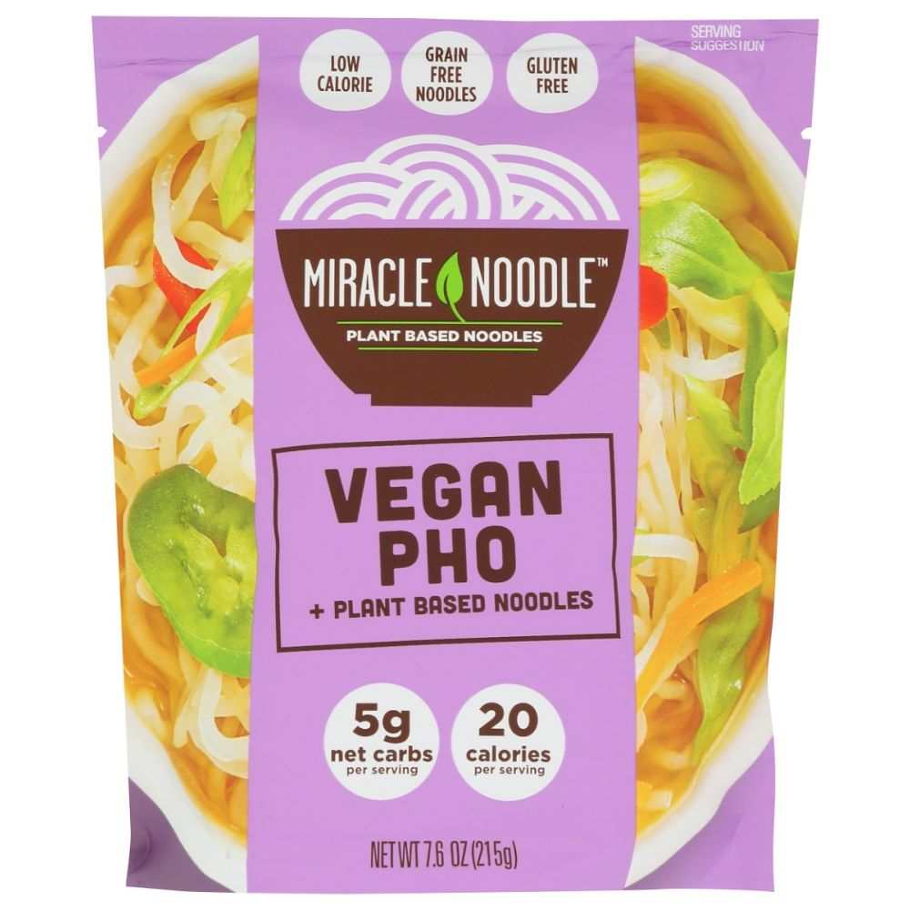 MIRACLE NOODLE: Ready to Eat Vegan Pho, 215 gm