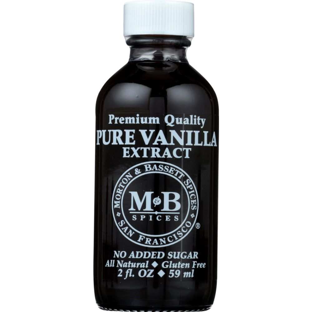 MORTON & BASSETT Vanilla Extract, 2 oz – Perfect for Coffee and Baking