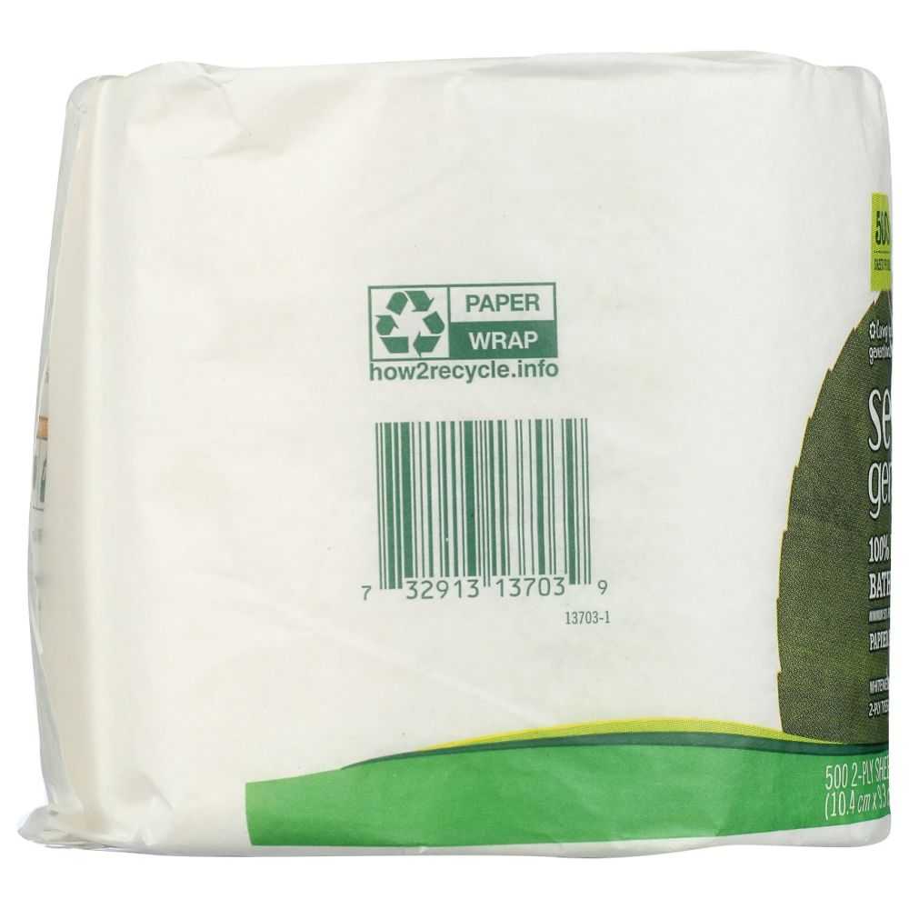 Recycled Bathroom Tissue - Eco-Friendly 2Ply| SEVENTH GEN.| 500 Sheets