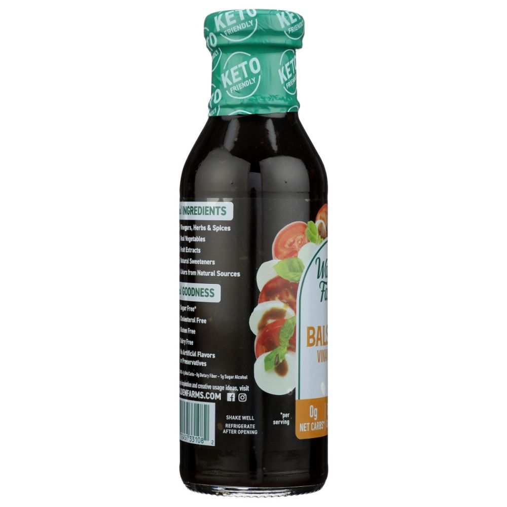 WALDEN FARMS: Balsamic Vinaigrette Zero Calorie Dressing, 12 fl