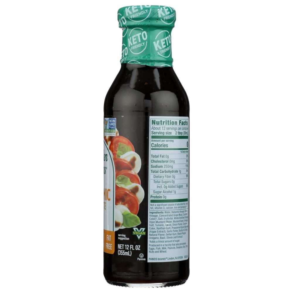WALDEN FARMS: Balsamic Vinaigrette Zero Calorie Dressing, 12 fl