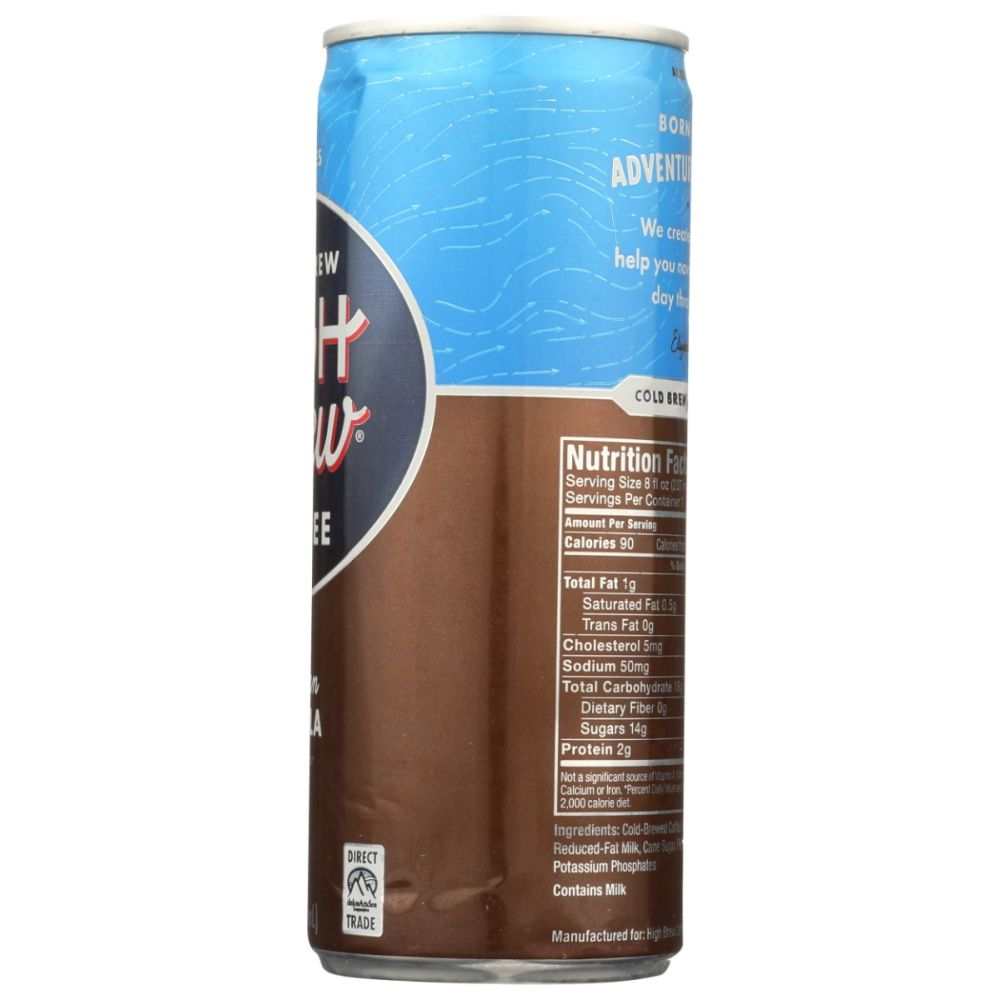 HIGH BREW Mexican Vanilla Cold Brew Coffee - Delicious, Rich & Smooth