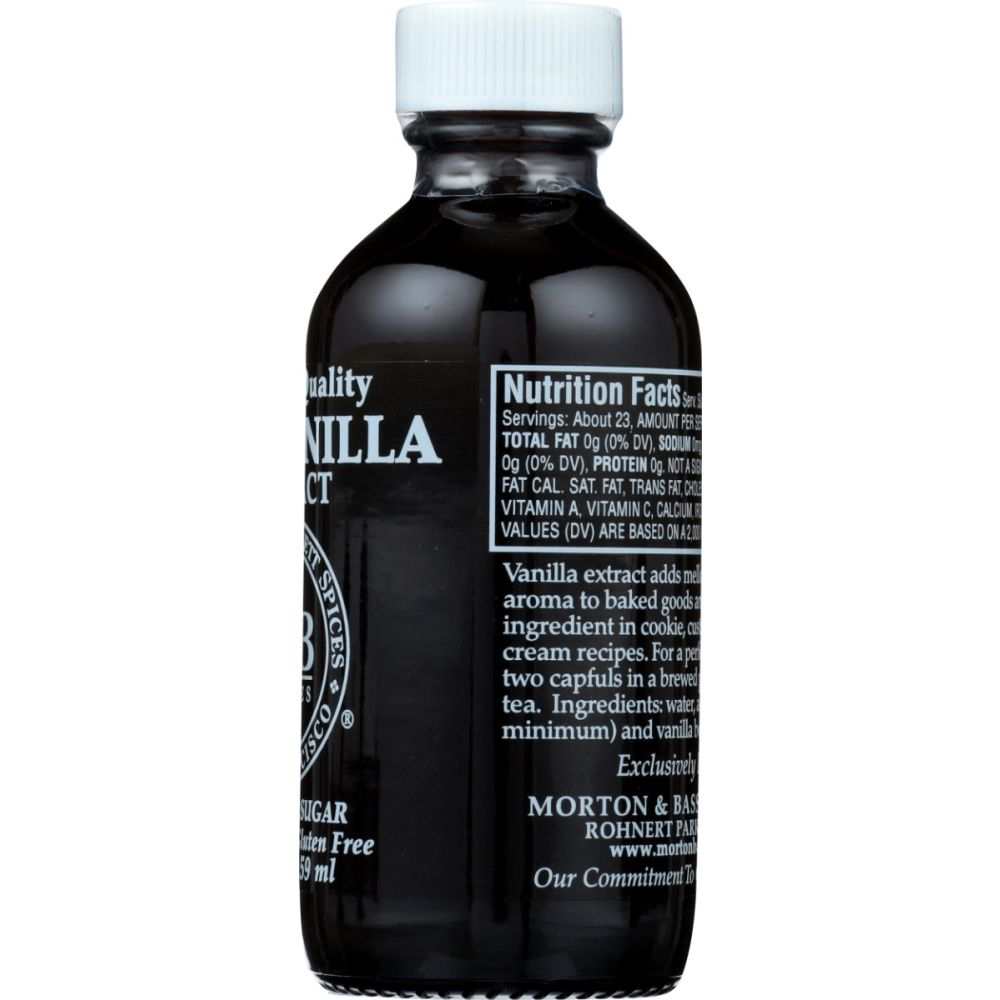 MORTON & BASSETT Vanilla Extract, 2 oz – Perfect for Coffee and Baking