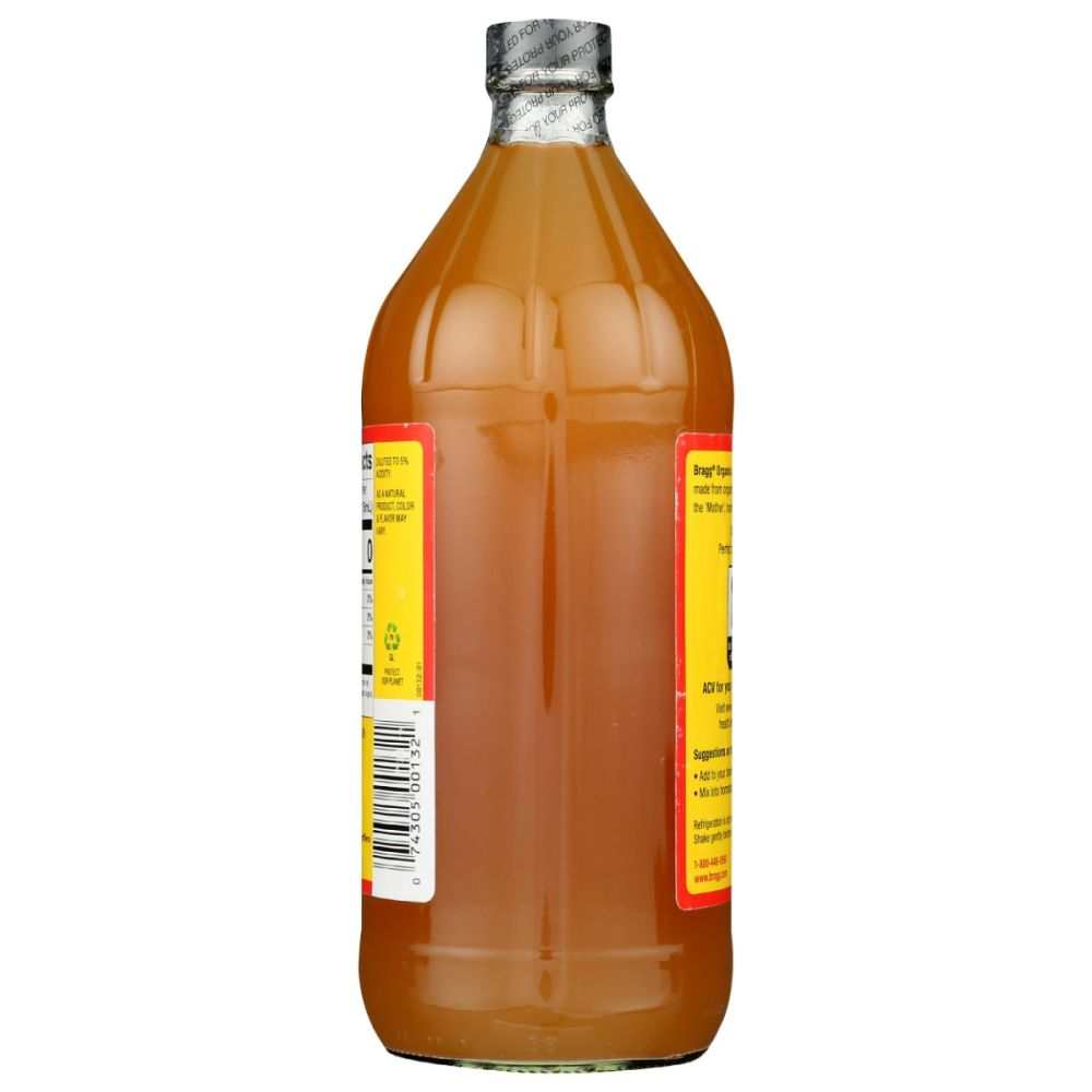 BRAGG Apple Cider Vinegar -32oz Raw, Organic, Unfiltered with 'Mother'