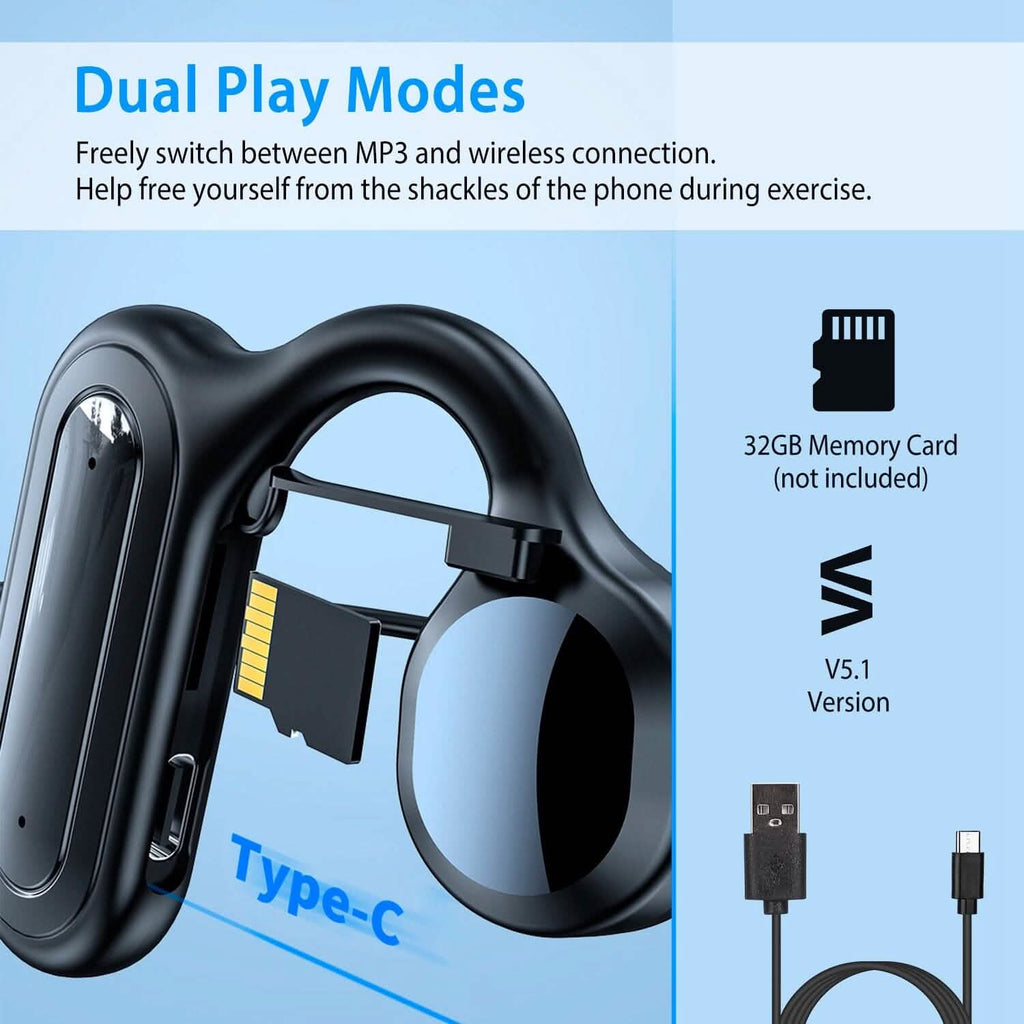 V5.1 Wireless Bone Conduction Headphone