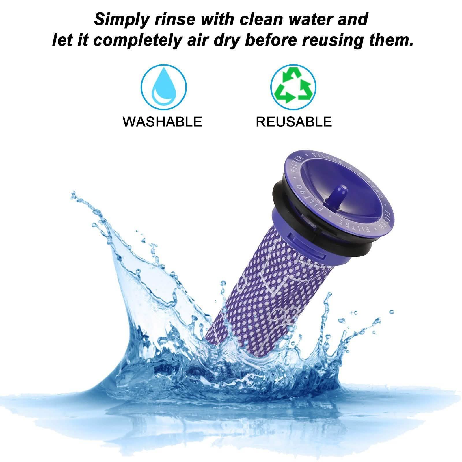 Vacuum Replacement Post Pre Motor HEPA Filters Kit