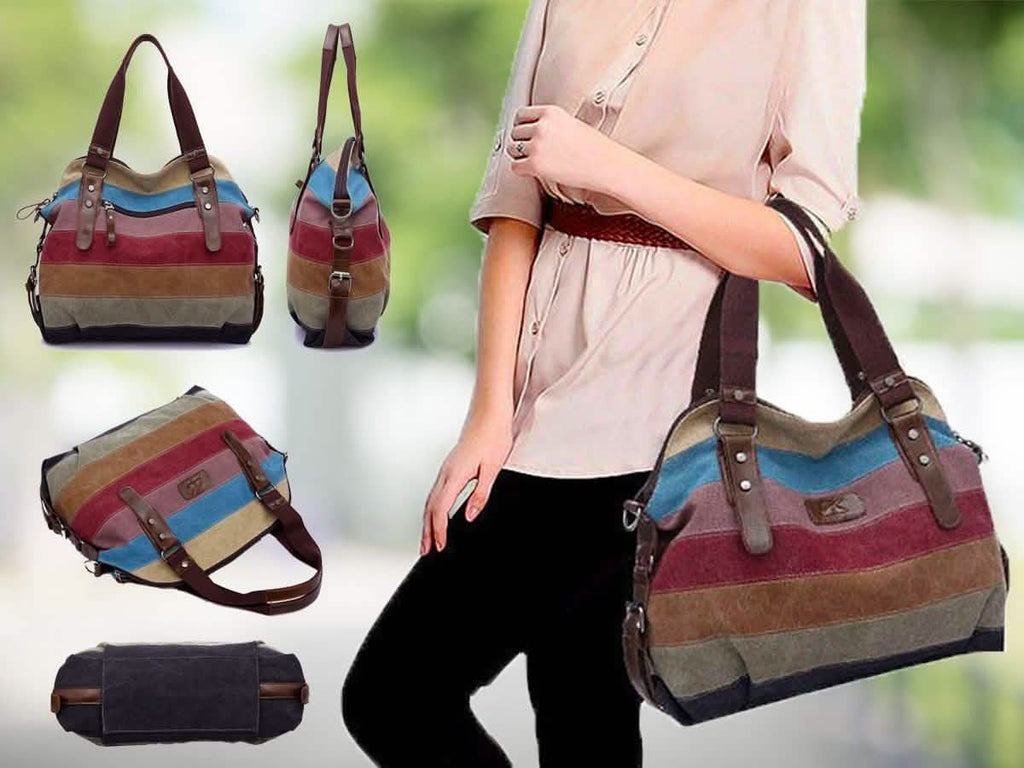 Sac à bandoulière en toile Valencia