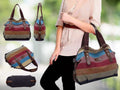 Sac à bandoulière en toile Valencia