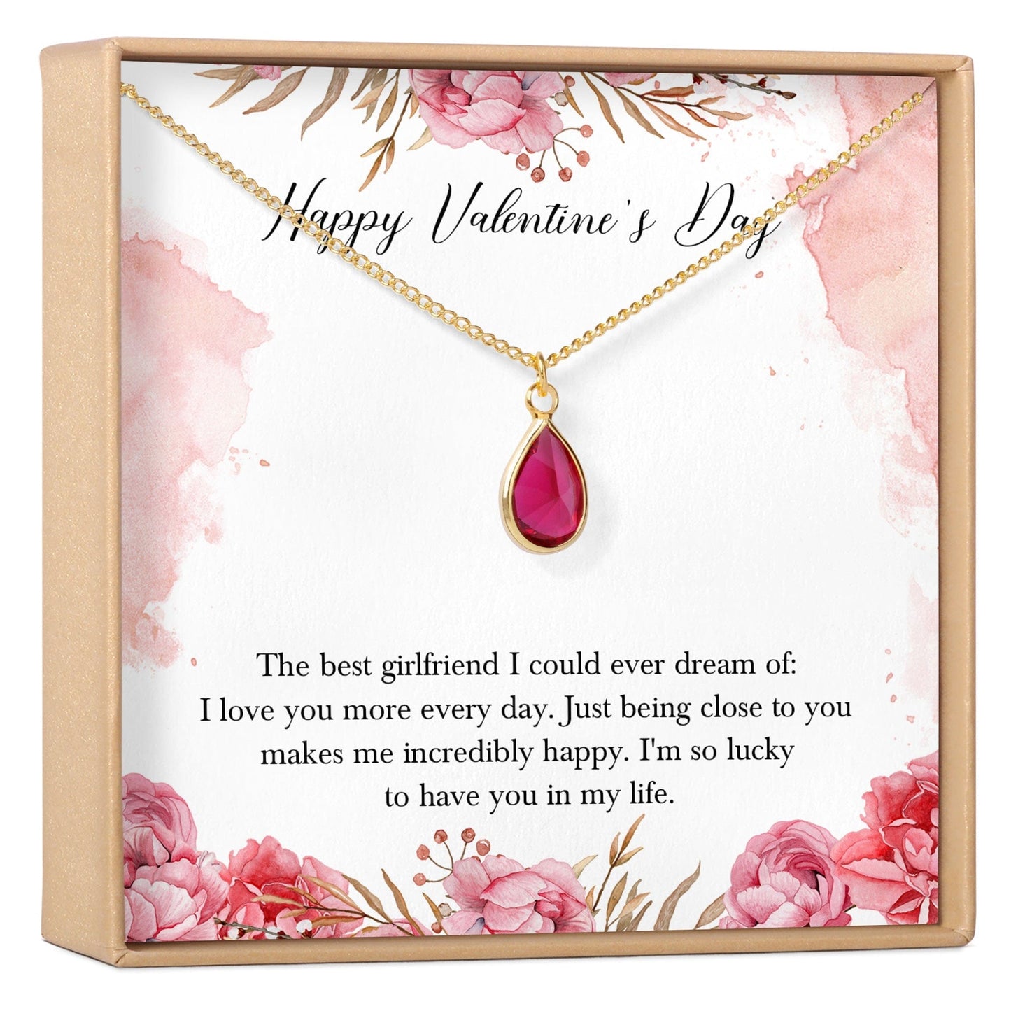 Valentine's Day Gift for Girlfriend Necklace