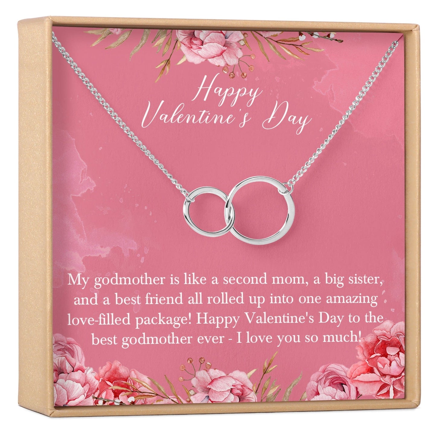 Valentine's Day Gift for Godmother Necklace