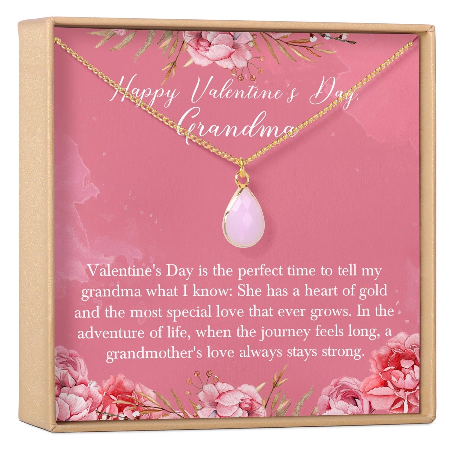 Valentine's Day Gift for Grandma Necklace