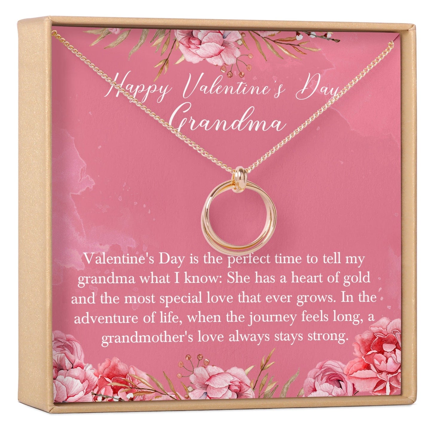 Valentine's Day Gift for Grandma Necklace