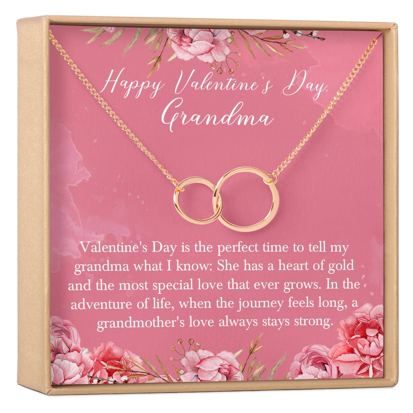Valentine's Day Gift for Grandma Necklace