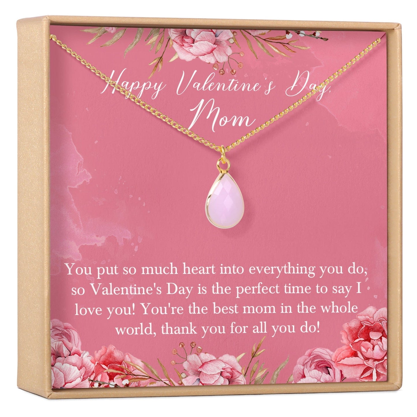Valentine's Day Gift for Mom Necklace