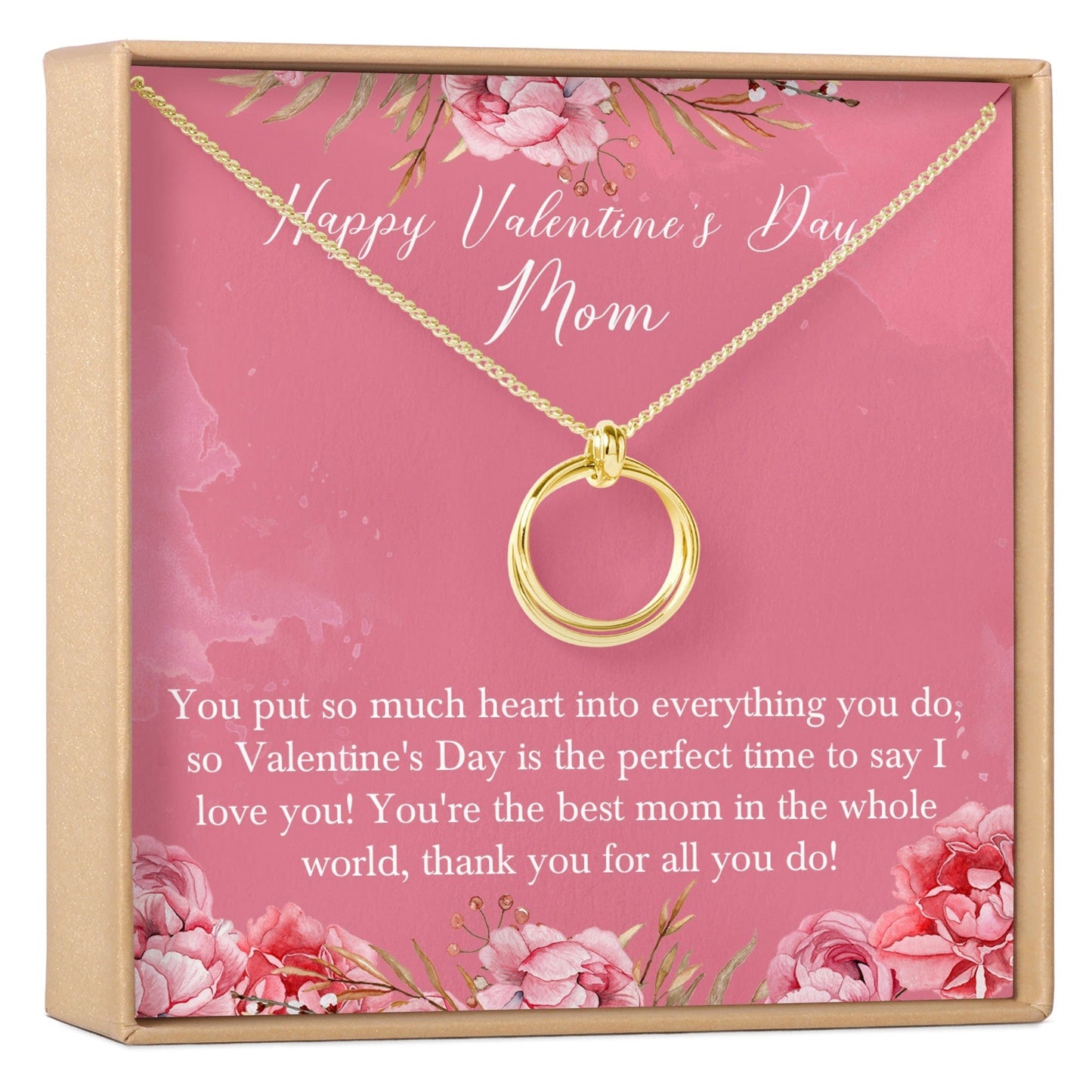 Valentine's Day Gift for Mom Necklace