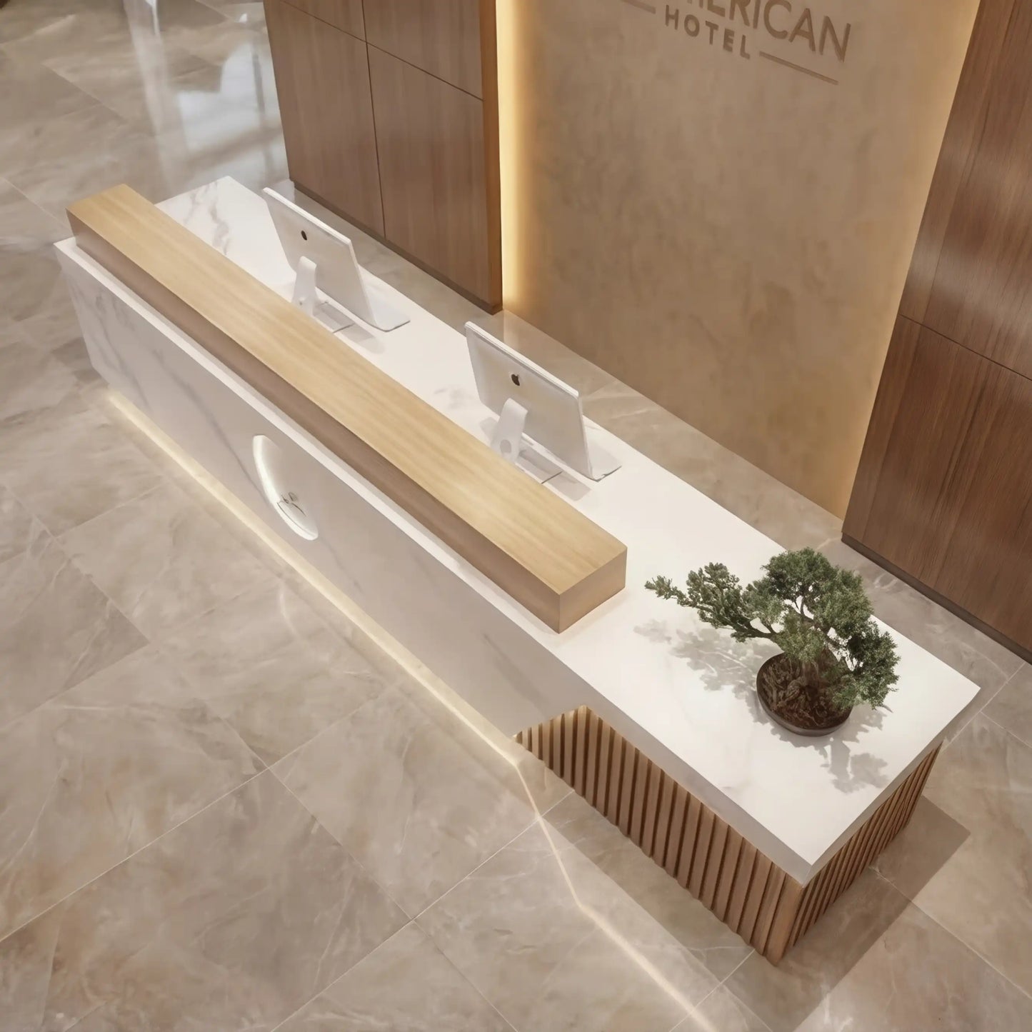 Ovelle · Front Reception Desk