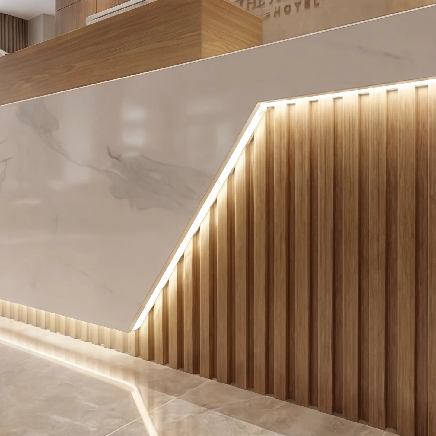 Ovelle · Front Reception Desk