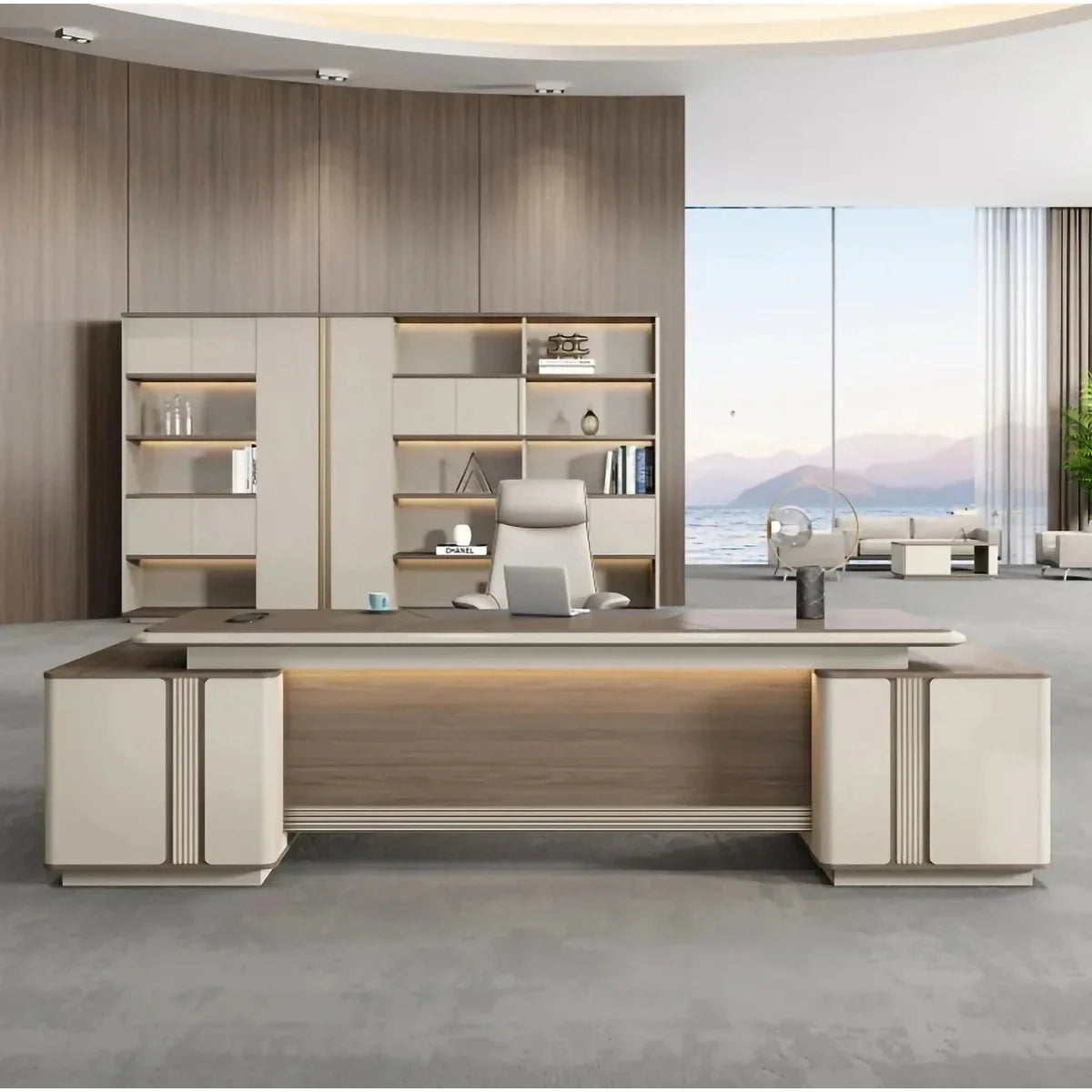 Stanford · Modern Executive L-Shaped Desk