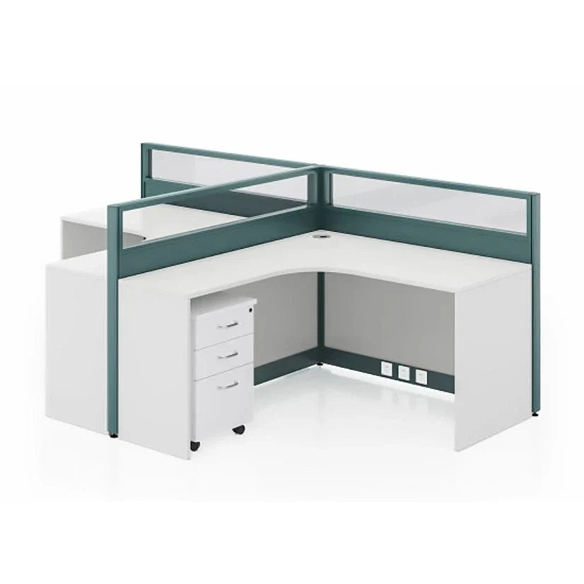 Trevik · L-Shaped Cubicle Workstation