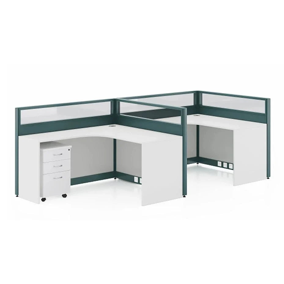 Trevik · L-Shaped Cubicle Workstation