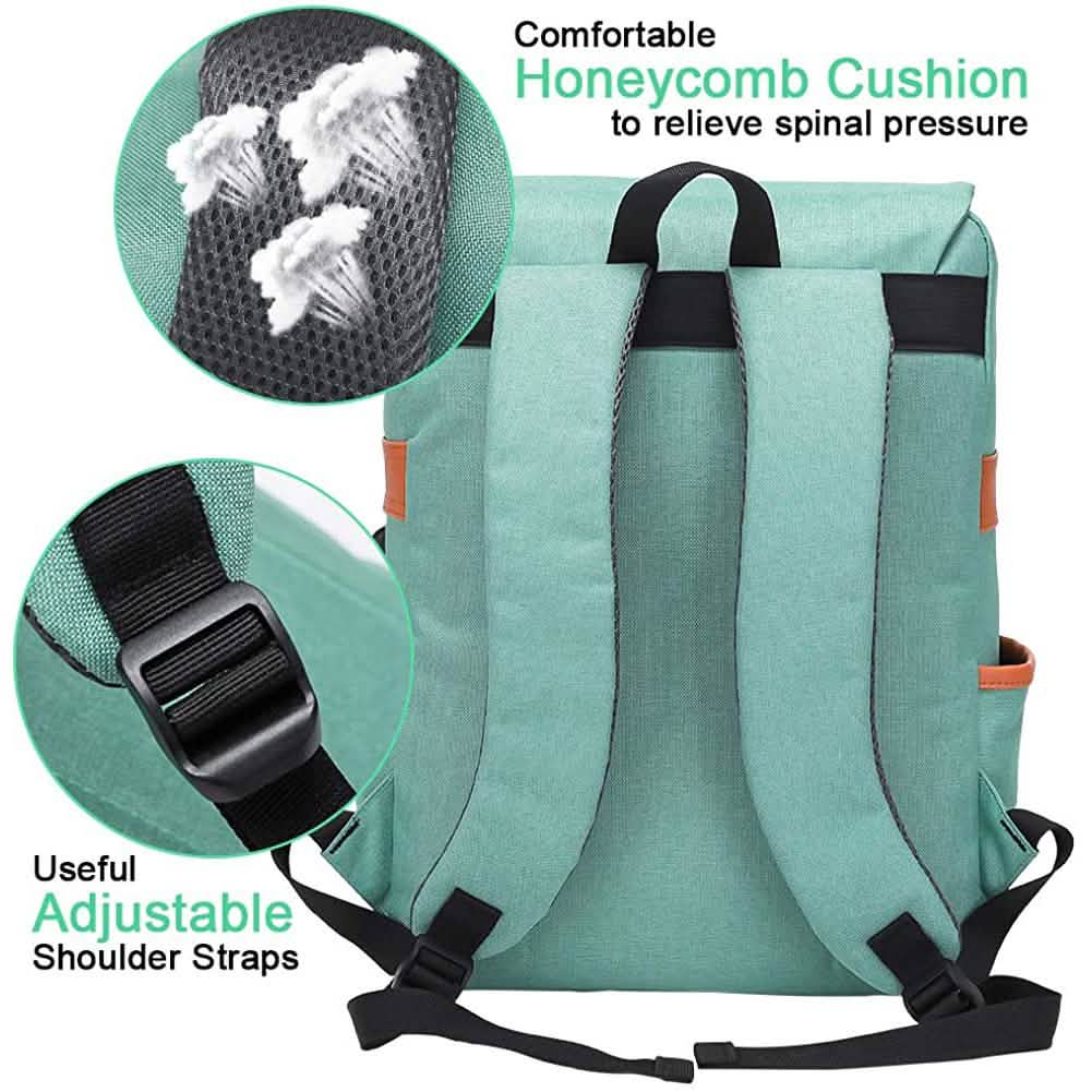Sac à dos vintage pour ordinateur portable