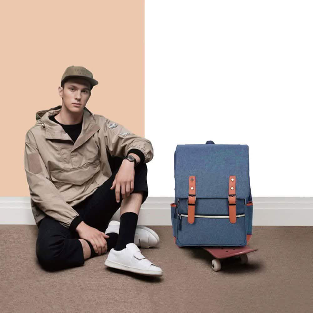 Sac à dos vintage pour ordinateur portable